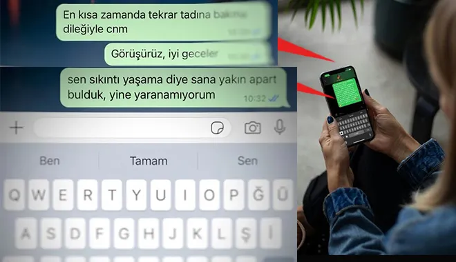 EŞİNE GELEN 2 MESAJI 