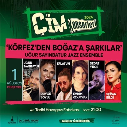 İzmir, ağustosta kültür sanata doyacak