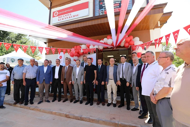 İRFANİYE KURAN KURSU AÇILDI