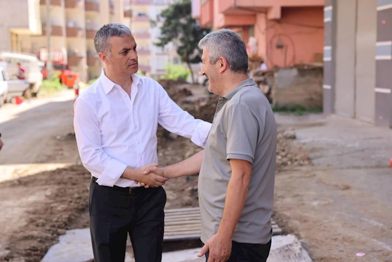 BAŞKANIMIZ DEVAM EDEN DOĞALGAZ ÇALIŞMALARINI YERİNDE İNCELEDİ