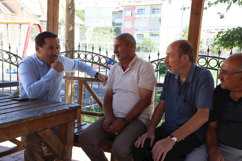 HASAN KILCA’DAN MAHALLE MUHTARLARINA VE VATANDAŞA ZİYARET