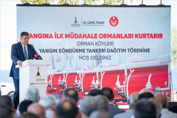 Tugay: Her bir yurttaşımızın yangınlara karşı bir asker olmasını diliyorum