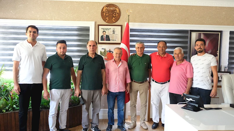 Çimen’den Başkan Topaloğlu’na ziyaret