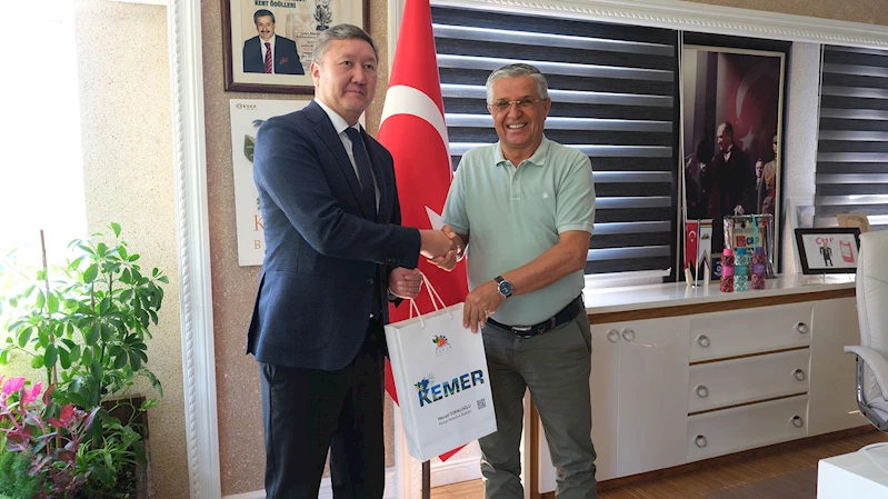 Kanafeyev’den Başkan Topaloğlu’na ziyaret