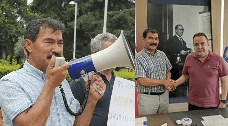 TÜM-BEL-SEN ŞUBE BAŞKANI KARAKURT.. ‘CHP