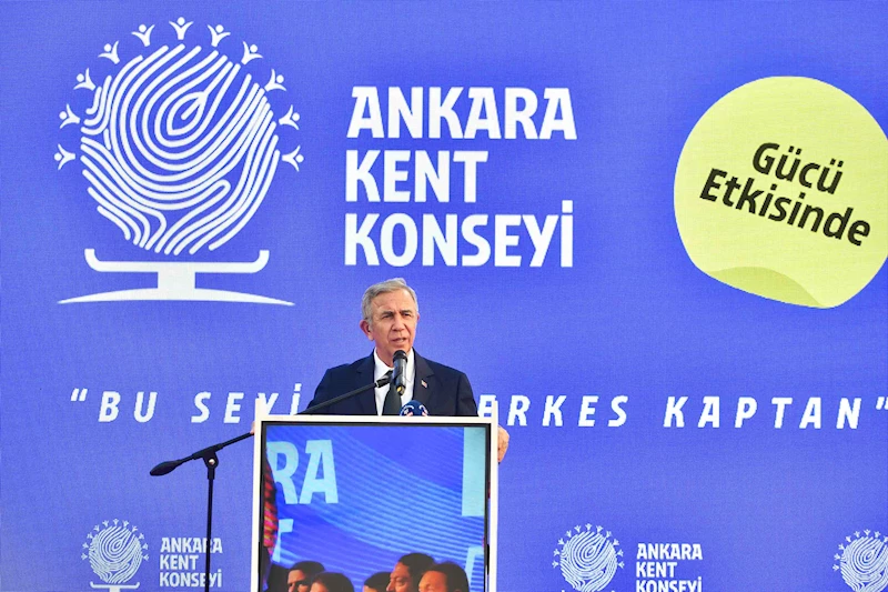 MANSUR YAVAŞ, ANKARA KENT KONSEYİ YÜRÜTME KURULU TOPLANTISINA KATILDI