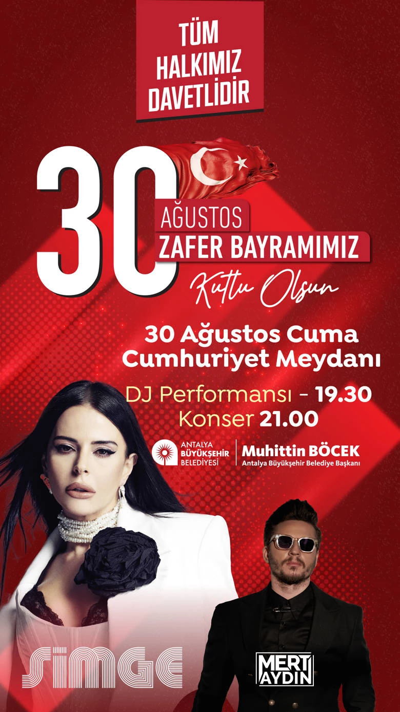 Büyükşehir 30 Ağustos Zafer Bayramını coşkuyla kutlayacak