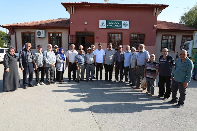 MAHALLE ZİYARETLERİ SÜRÜYOR