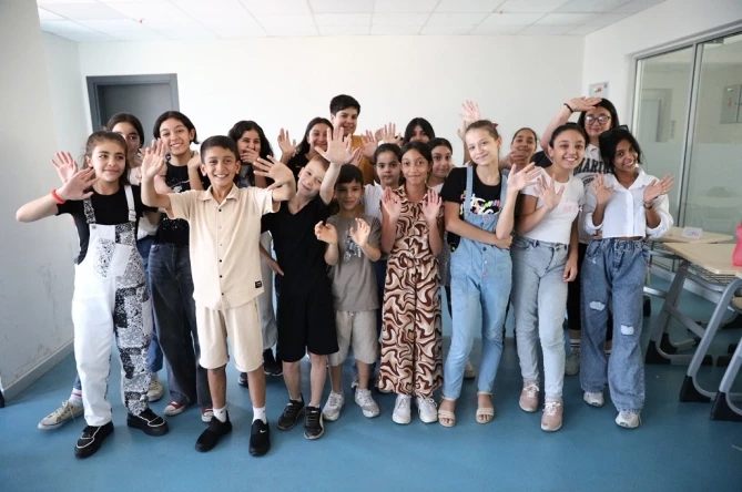 Konaklı Çocuklar Eğlenerek Öğreniyor