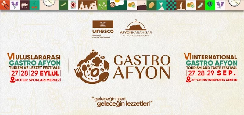 GASTRO AFYON FEST 27 EYLÜL´DE BAŞLIYOR