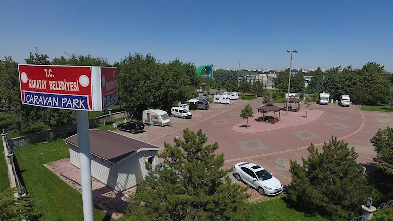 KARATAY KARAVAN PARKI TATİLCİLERİN GÖZDESİ