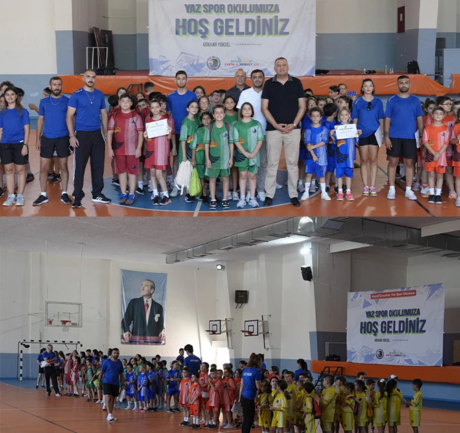 KARTAL BELEDİYESİ YAZ SPOR OKULU’NUN İKİNCİ DÖNEMİ TAMAMLANDI