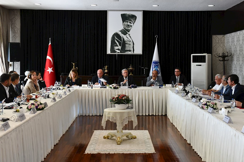 ANKARA BÜYÜKŞEHİR BELEDİYESİNDEN “YENİ DÖNEM BAŞKANLAR BULUŞMASI”