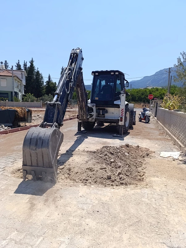 Kuzdere Mahallesi’nde altyapı çalışmaları