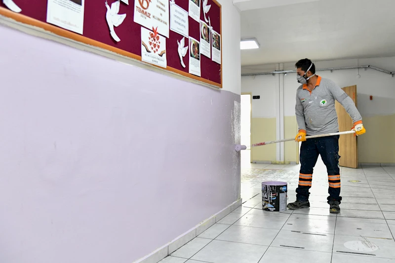 Mamak belediyesi Okulları Yeni Eğitim Öğretim Yılına Hazırlıyor