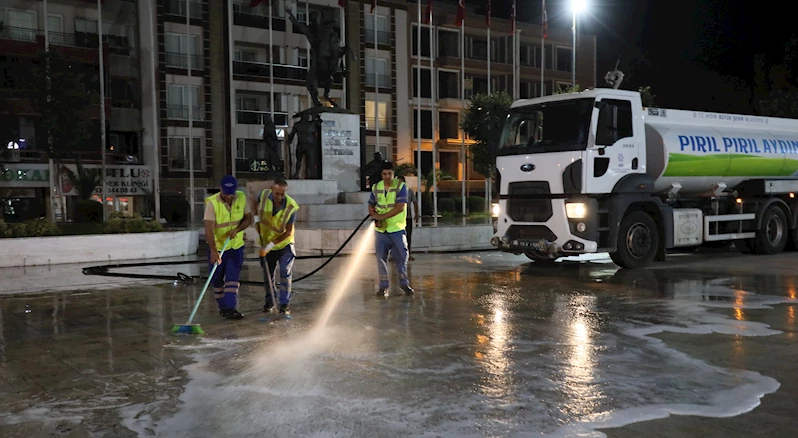 AYDIN BÜYÜKŞEHİR BELEDİYESİ PIRIL PIRIL İNCİRLİOVA İÇİN ÇALIŞMALARINA ARALIKSIZ DEVAM EDİYOR