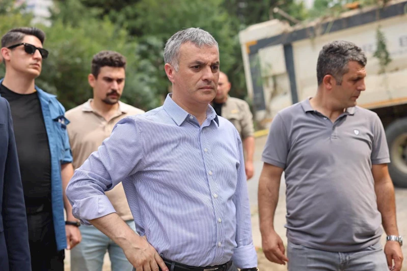 BAŞKANIMIZ SANCAK MAHALLEMİZDE DEVAM EDEN ALTYAPI VE YENİLEME ÇALIŞMALARINI İNCELEDİ