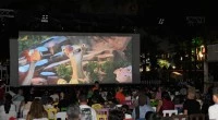Dokuma Park’ta çocuklar sinema gününde buluştu