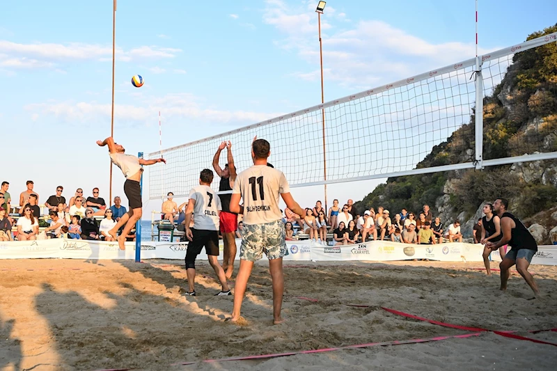 4. Geleneksel Taş Beach Voleybol Turnuvası Finali