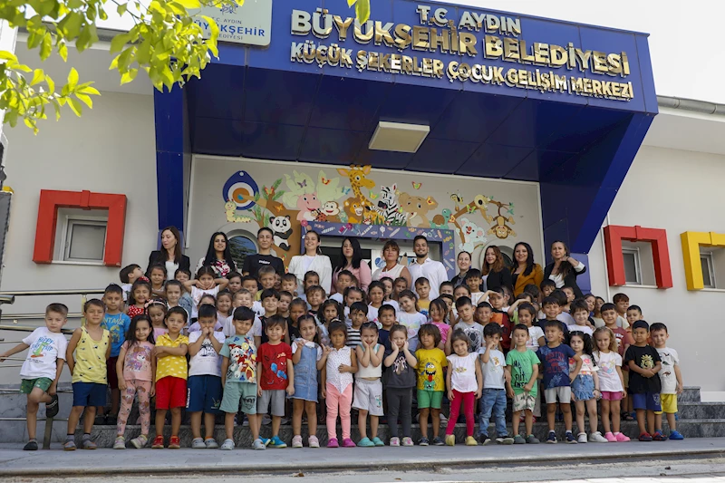 AYDIN BÜYÜKŞEHİR BELEDİYESİ ÇOCUK GELİŞİM MERKEZLERİ’NDE YENİ DÖNEM BAŞLADI