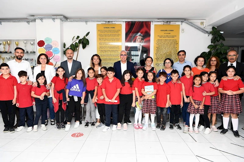 Mamak Belediyesinden Okullara Temizlik Malzemesi ve Kırtasiye Yardımı