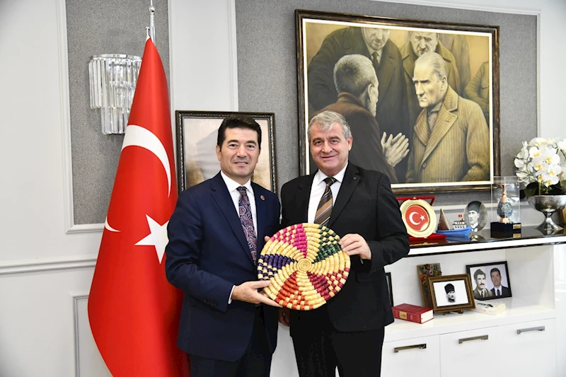 Başkan Kaya, Bayındırlık ve Ulaştırma Bakanı Arıklı ile görüştü