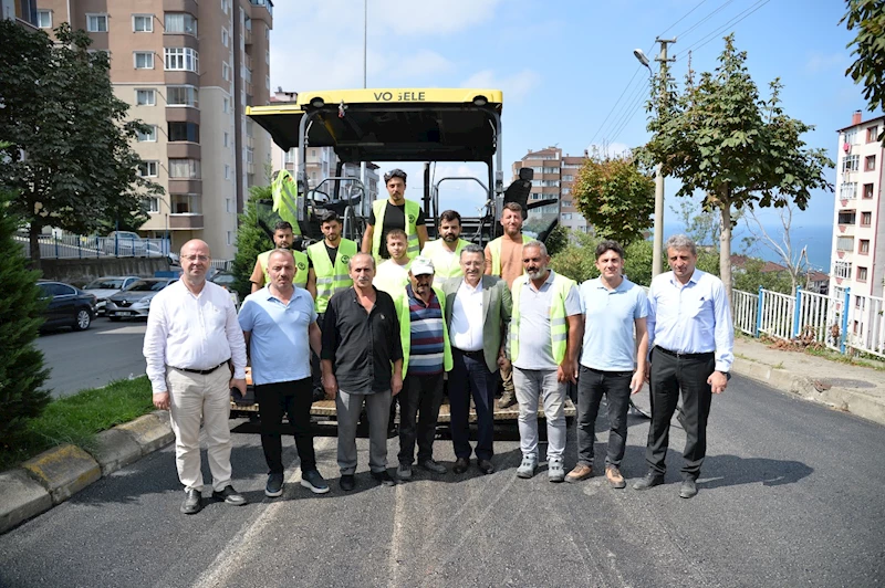 TURGUT ÖZAL BULVARI’NDA ASFALT ATAĞI