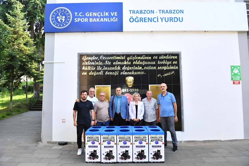 ‘Geri Dönüştürerek Engelleri Aşıyoruz’ kampanyasına KTÜ’den destek