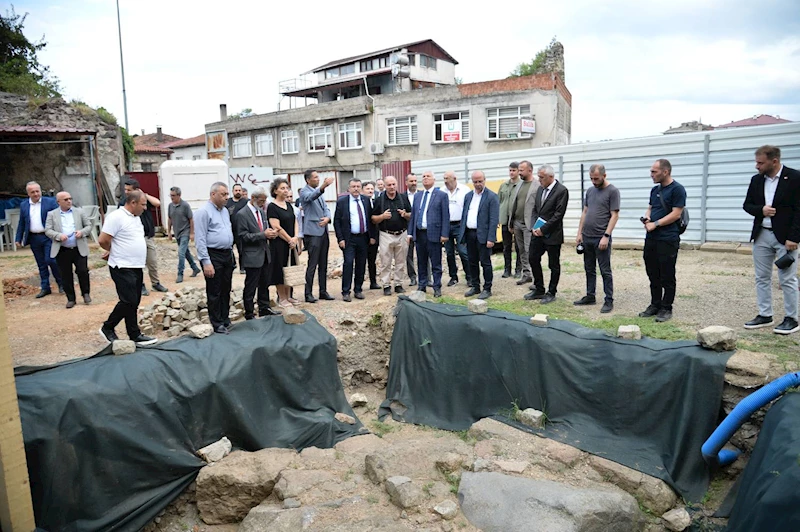 ORTAHİSAR’DA TARİH GÜN YÜZÜNE ÇIKIYOR