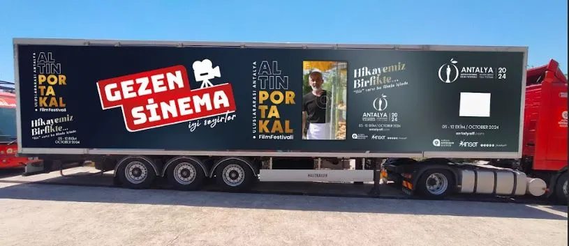 ALTIN PORTAKAL SİNEMA TIR’I YOLCULUĞUNA BAŞLIYOR