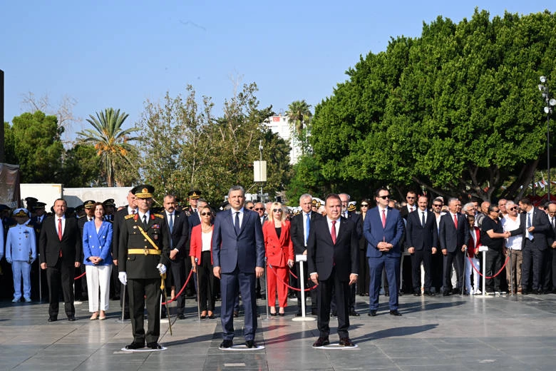 30 Ağustos Zafer Bayramı Antalya’da coşkuyla kutlandı