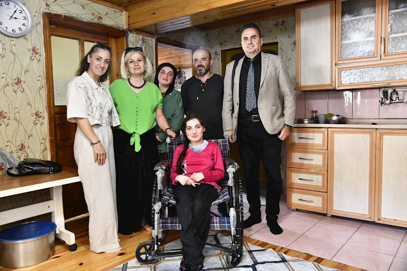 Başkan Kaya’nın çağrısıyla, mavi kapaklar tekerlekli sandalyeye dönüşüyor