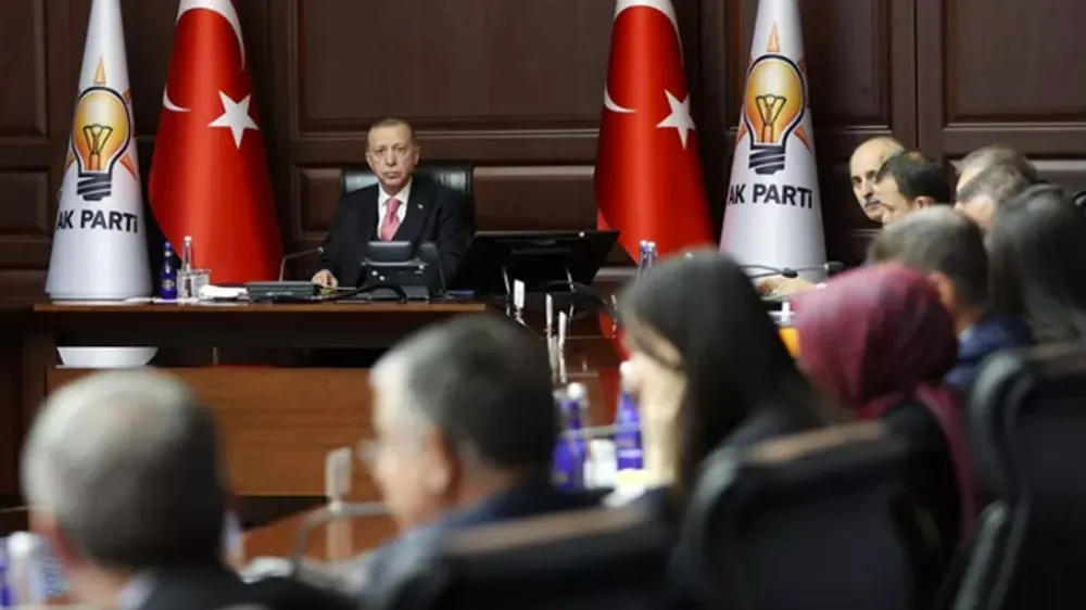 AK PARTİ MKYK TOPLANDI.. ERDOĞAN KONGRE SÜRECİNİ BAŞLATTI