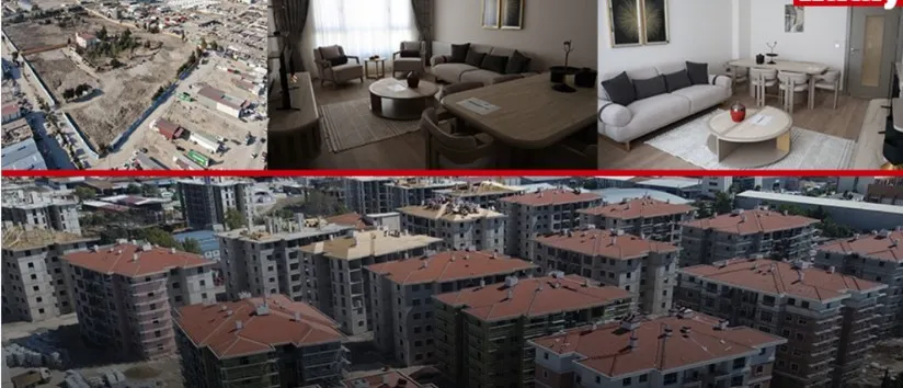 ONLARCA İNSANA MEZAR OLAN 600 KONUT 5 AYDA YENİDEN İNŞA EDİLDİ