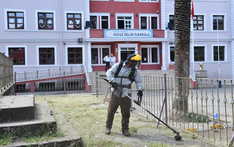 Ortahisar’daki okullar, eğitim öğretime tertemiz başlayacak