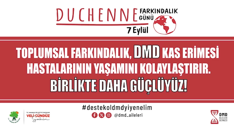 7 Eylül DMD Hastalığı Farkındalık Günü