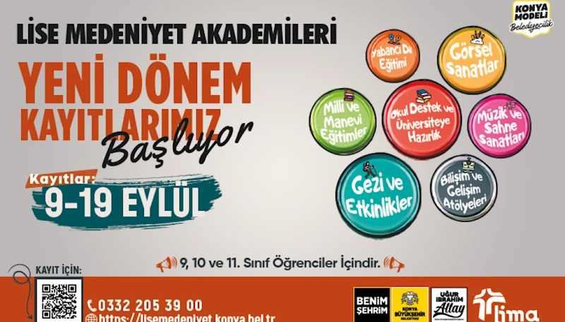 LİSE MEDENİYET AKADEMİLERİ’NDE YENİ DÖNEM KAYITLARI BAŞLADI