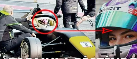 FORMULA PİSTİNDE ANTALYALI BİR KADIN PİLOT.. SENA SAVAŞER