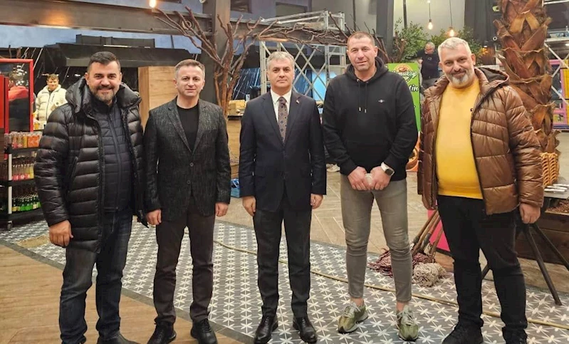 BAŞKANIMIZ TERMİNAL PİDE UÇAK RESTORANINI ZİYARET ETTİ