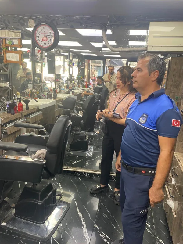 Berber ve güzellik salonlarına denetim