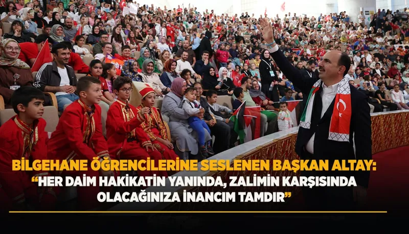 Başkan Altay Bilgehane Öğrencilerine Seslendi: 