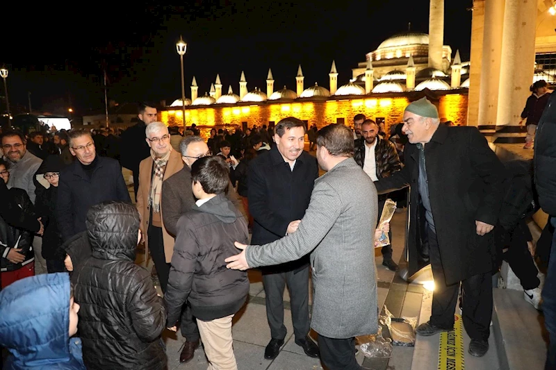 BERAT KANDİLİ’NDE KARATAY’DA GÖNÜLLER BİR OLDU
