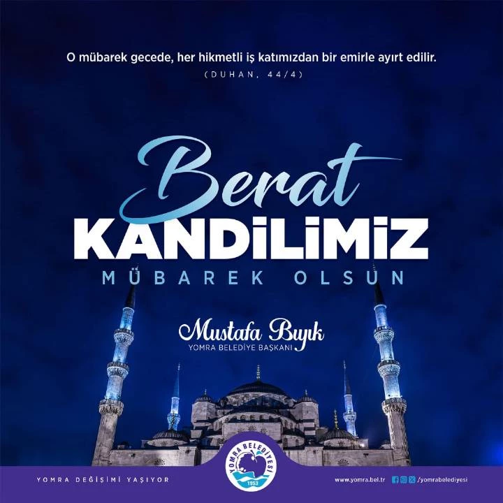 BERAT KANDİLİMİZ MÜBAREK OLSUN