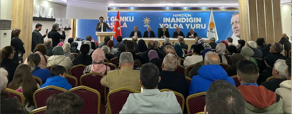 AK PARTİ KEPEZ EMEK’TE ‘MAHALLE KURULTAYI’ DÜZENLEDİ