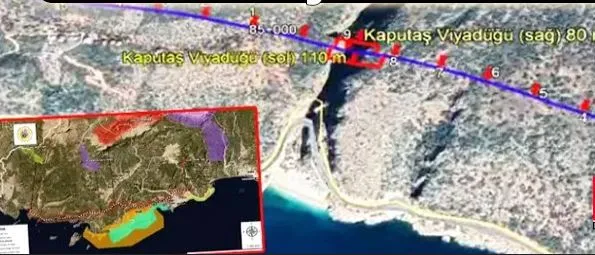 FİNİKE- KALKAN BÖLÜNMÜŞ YOL PROJESİNİN İPTALİ İÇİN 3 DAVA AÇILDI