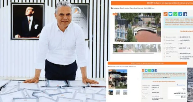 MURATPAŞA’DA EN DEĞERLİ PARSELLER YOK PAHASINA GİTTİ.. BELEDİYE İTİRAZ ETMEDİ