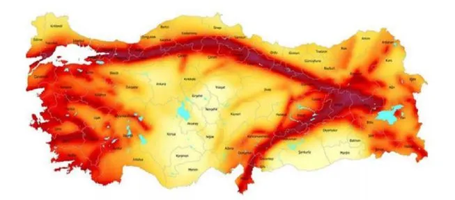 FAY HATTI HARİTASI YENİLENDİ.. ANTALYA ‘DAHA GÜVENLİ İLLER’ ARASINDA