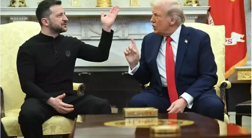 DÜNYA ŞOKTA.. TRUMP İLE TARTIŞAN ZELENSKİ BEYAZ SARAY