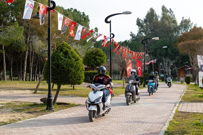 Mersin Büyükşehir’den “Motorlu Kadınlar Güvenli Sürüş Etkinliği”