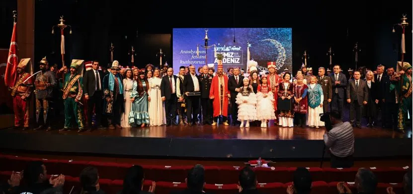 ANTALYA’NIN FETHİNİN 818. YIL DÖNÜMÜ COŞKUYLA KUTLANDI